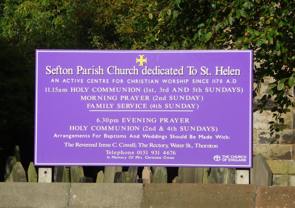Sefton Parish Church St Helen Sefton Parish Church dedic… Flickr