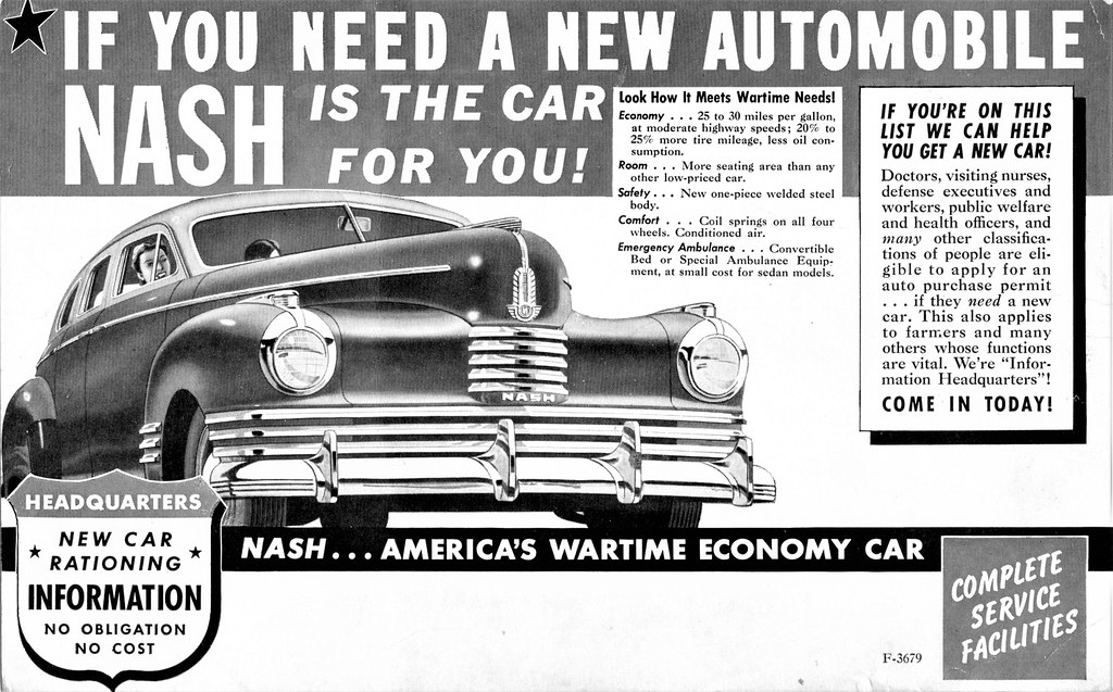 1942 Nash Ambassador 600 4Door Sedan Alden Jewell Flickr