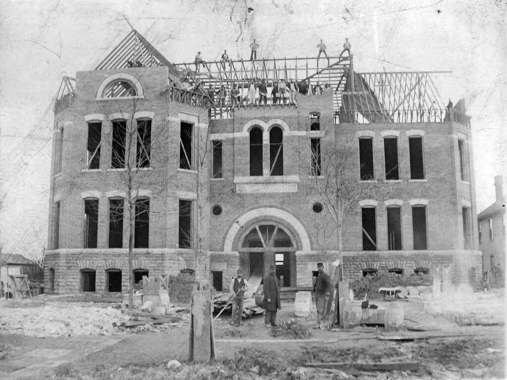 Jackson School Construction Lake Avenue Ashtabula Archive Flickr