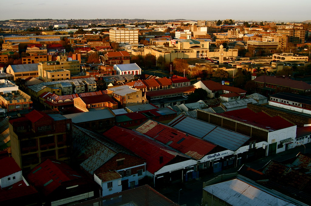 Fordsburg, Johannesburg From the top of Mill Junction. Flickr