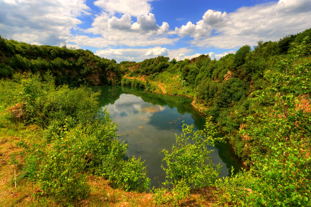 HILLTOP QUARRY, WHITTLELEWOODS, LANCASHIRE, ENGLAND. a photo on