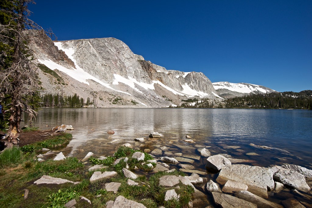 Lake Marie, Snowy Range Lake Marie, Snowy Range, Medicine … Flickr