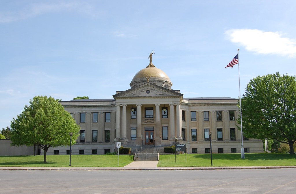 Madison County Courthouse Wampsville, NY Front view of t… Flickr