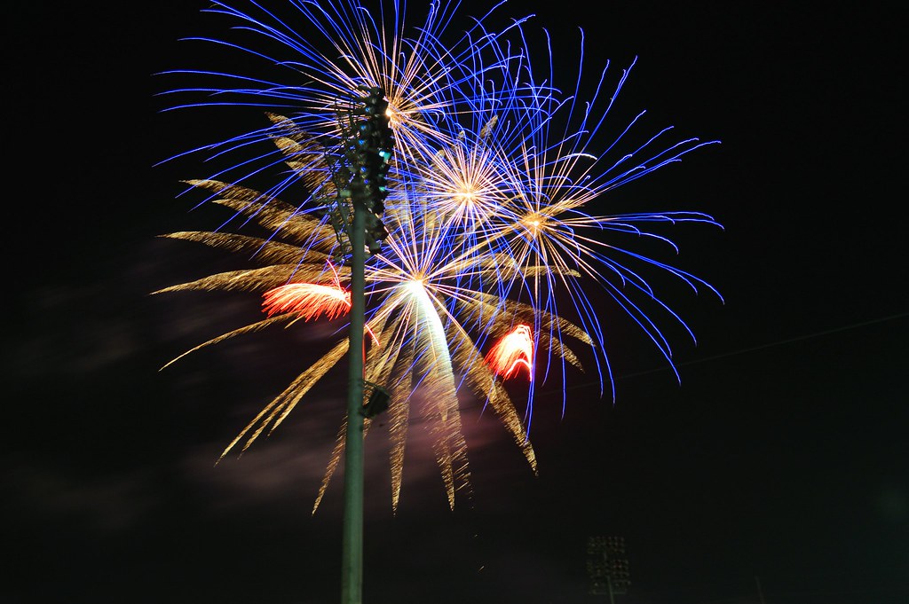 4 de Julio July 4th at Naturals Baseball Park Springdale, … Jose