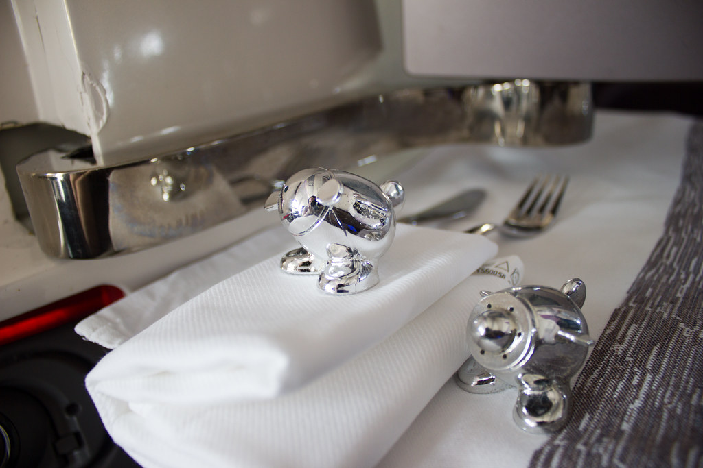 Virgin Atlantic salt & pepper shakers vagueonthehow Flickr