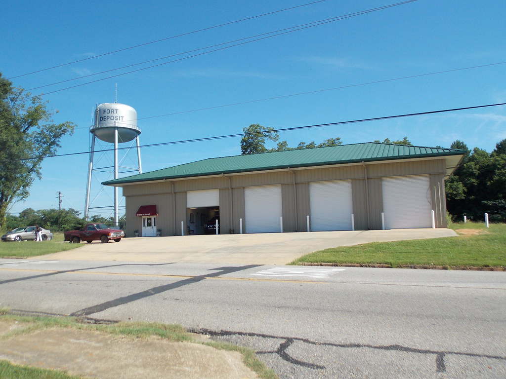 Water Tower & Fire DepartmentFt. Deposit, Al. Lamar Flickr