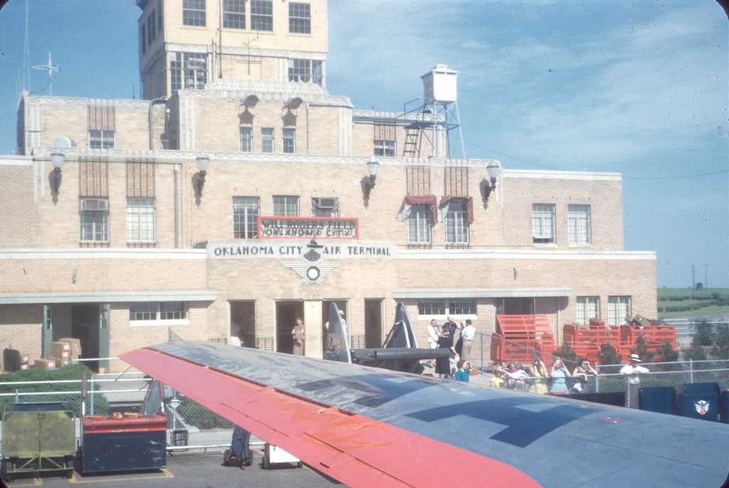 Oklahoma City Airport, 195354 1953'54 Photographer Vern… Flickr