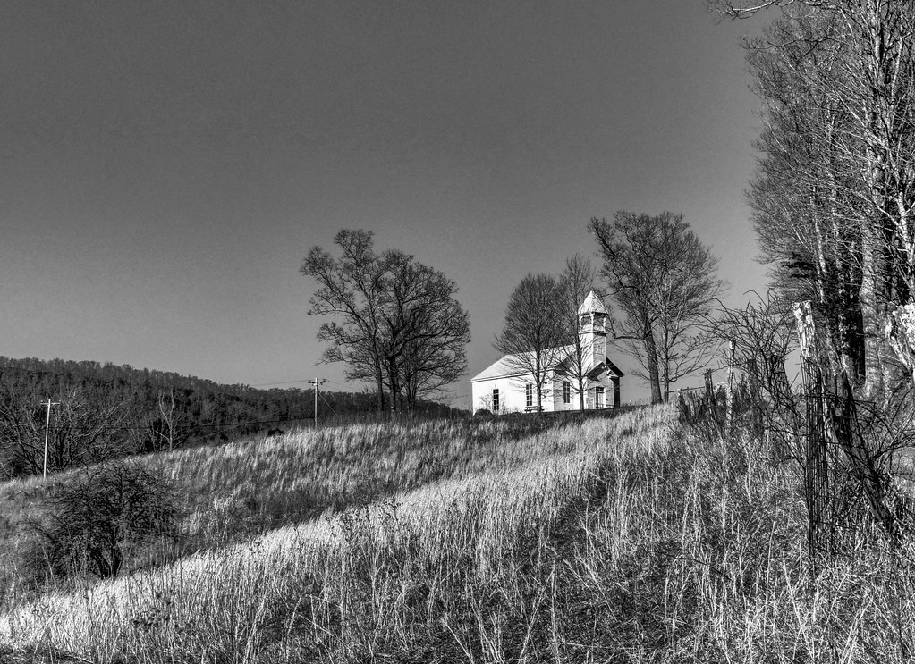 Gravel Hill Church high atop a hill in Simmonsville, Craig… Flickr