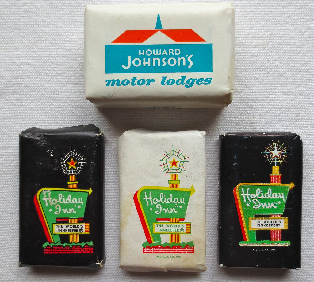 Vintage 1960s Holiday Inn And Howard Johnsons Soaps 1 Flickr