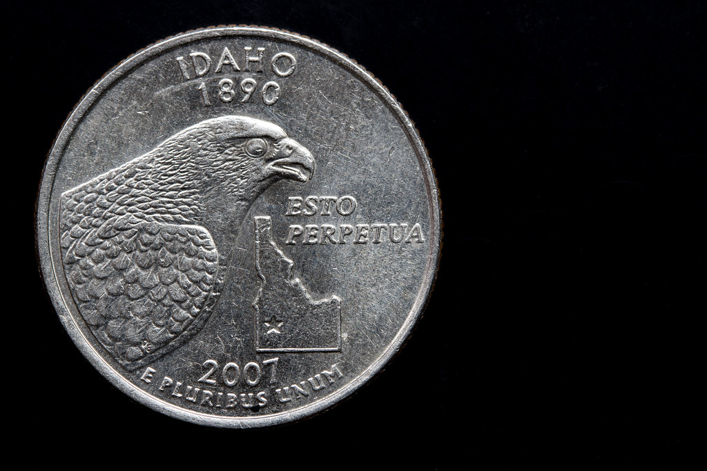 Quarter macro Idaho Esto Perpetua Dominick Guzzo Flickr