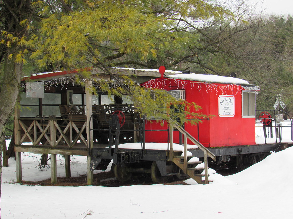 Lil Red Caboose Icecream shop transformed from a "Lil Red… Flickr