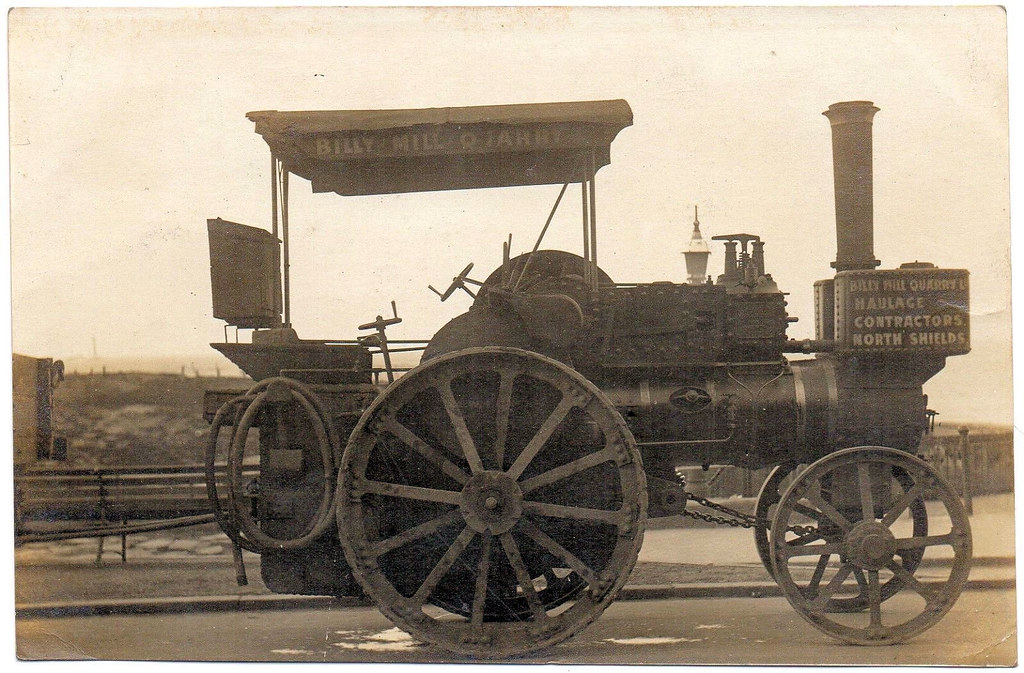 Billy Mill quarry, North Shields traction engine Photo tak… Flickr