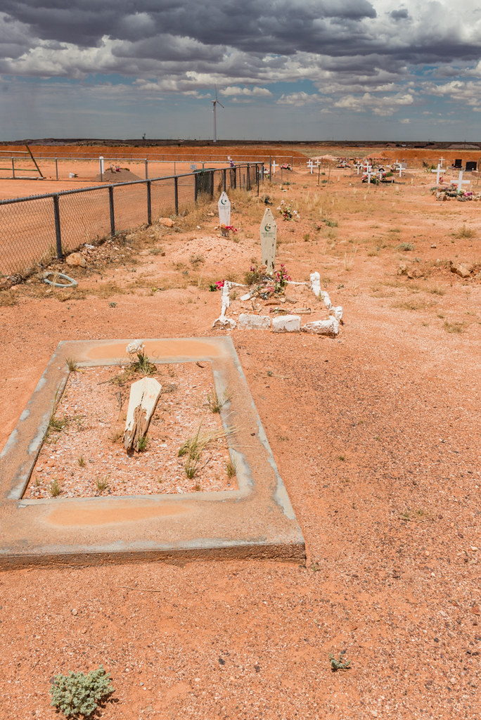 Boot Hill Cemetery, Coober Pedy, South Australia John Campbell Flickr