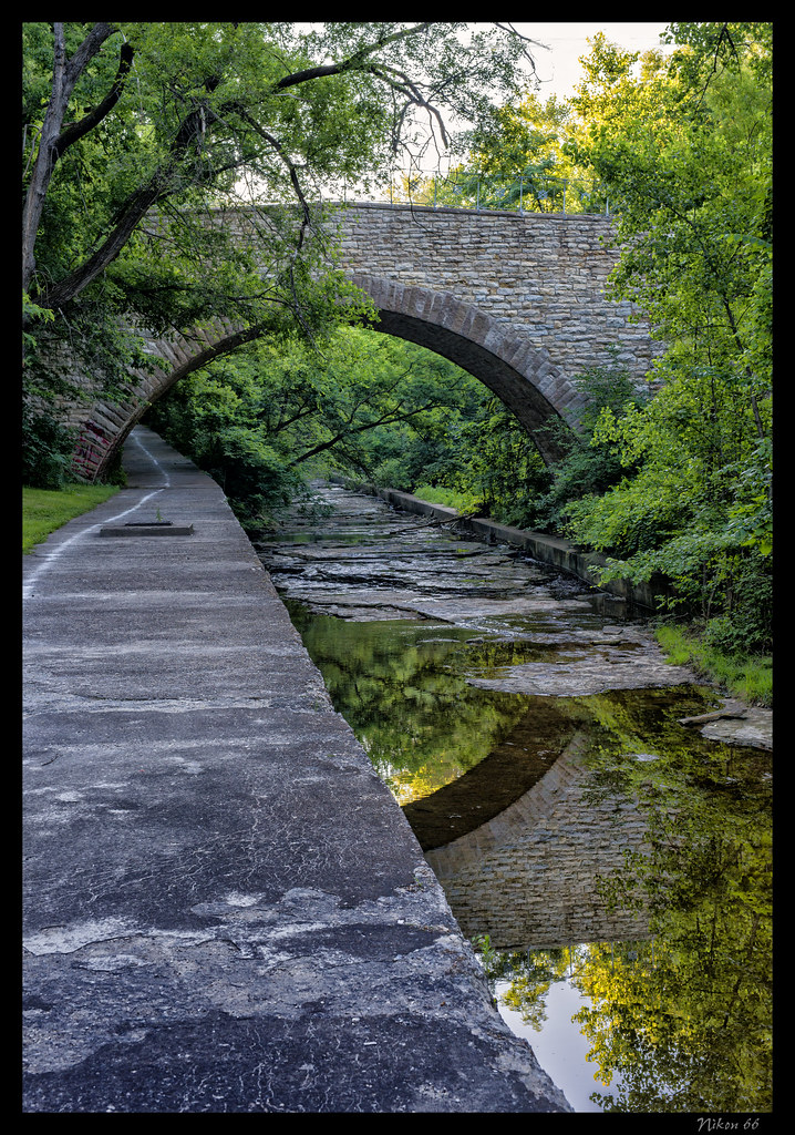 Stone Arch Bridge Over Curtis Creek in Quincy, Illinois … Flickr
