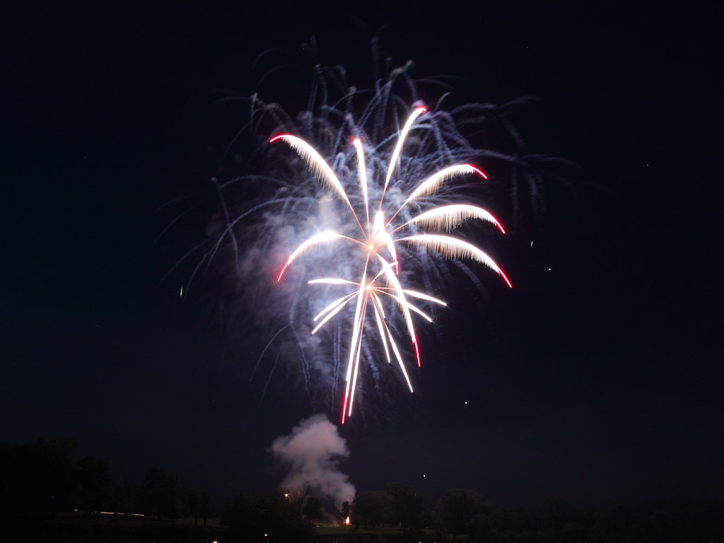 Bloomington Lake July 4th 7 This is from the fireworks d… Flickr