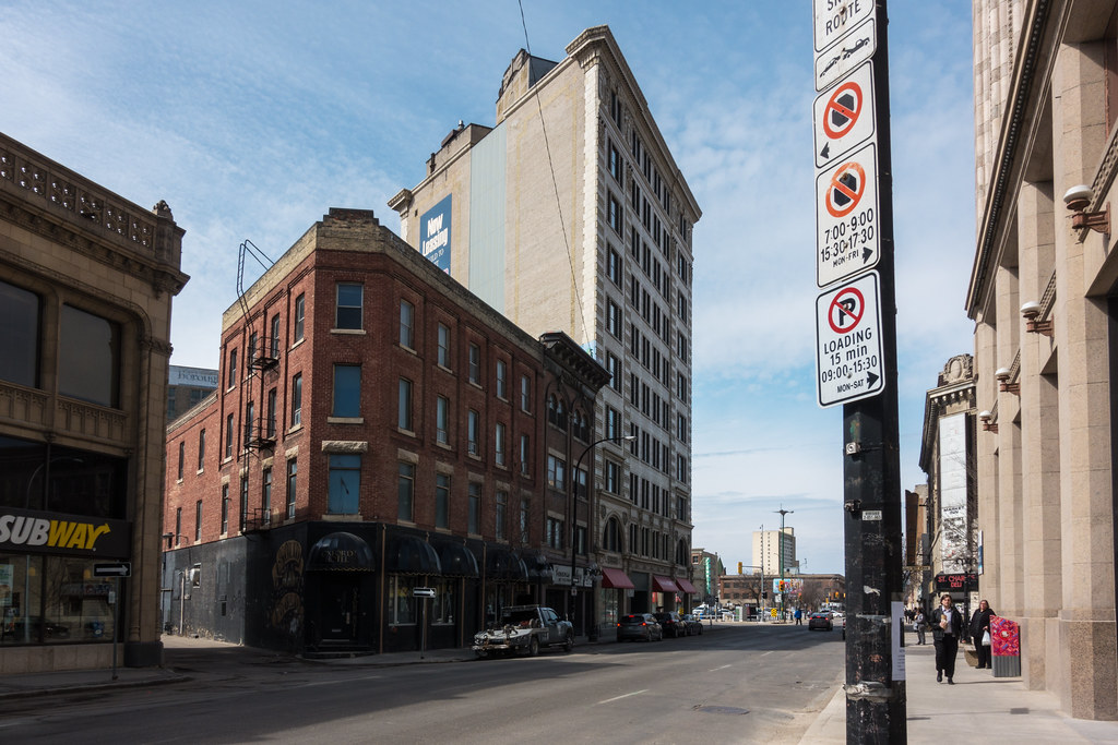 Notre Dame Notre Dame Avenue, Winnipeg, Manitoba. Bryan Scott Flickr