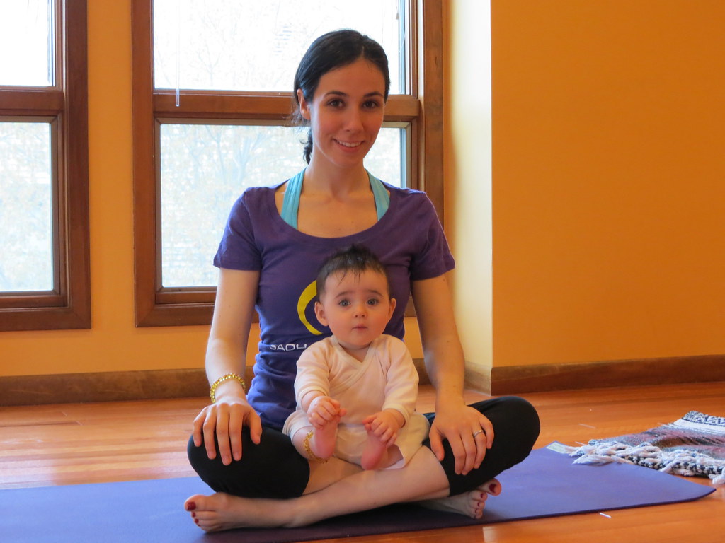 Baby and Me Yoga Meet your instructors SadhanaNJ Flickr