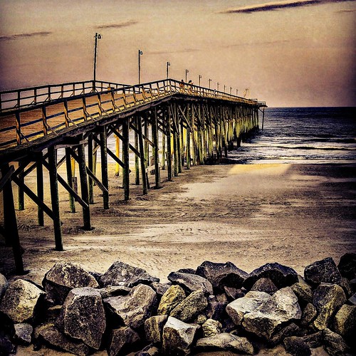 Carolina Beach Pier HDR North end Pier on Carolina Beach … Flickr