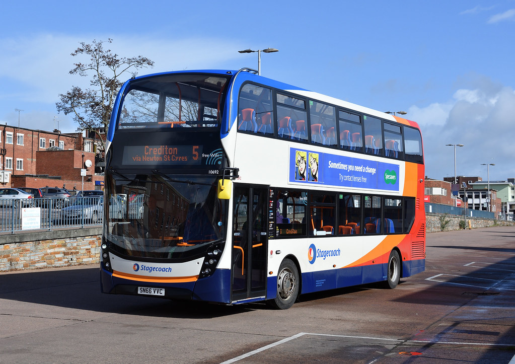 Stagecoach South West SN66 VVC 10692 Exeter Bus Stat… Flickr