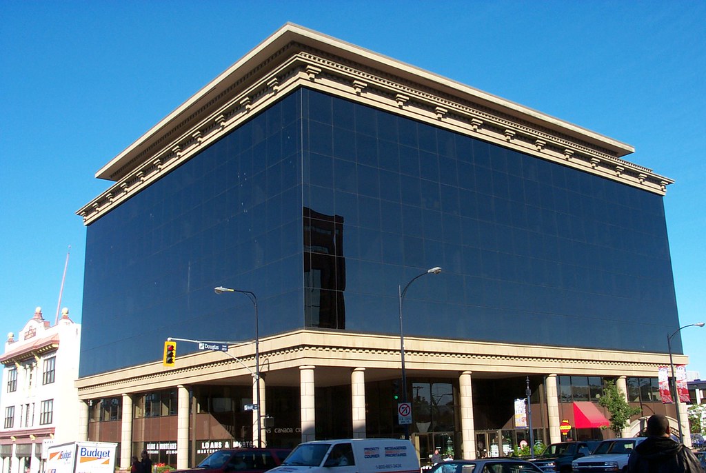 A postmodern(?) office building in Victoria Peter Burka Flickr