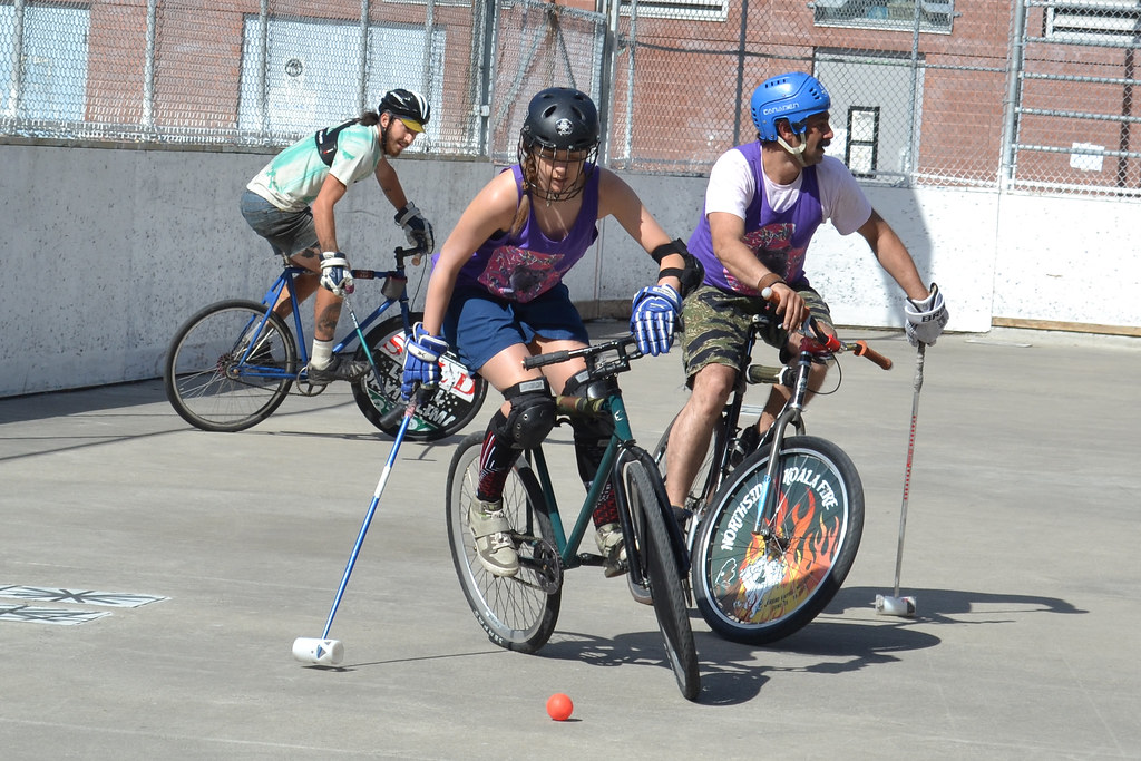 Bike polo tournament June 20, 2014. Bike polo tournament, … Flickr