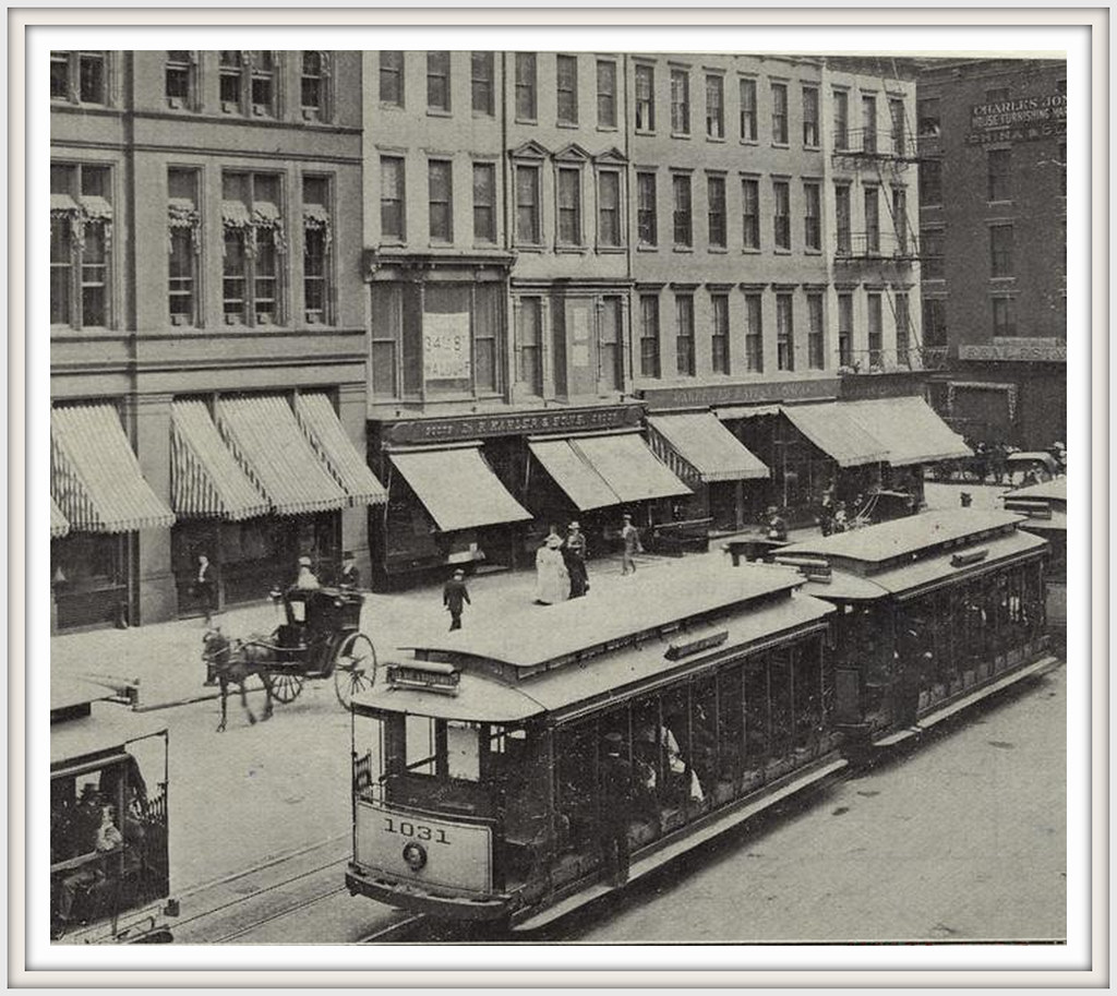 1906 New York City Streetcars On Broadway (900 Block) Xpr… Flickr