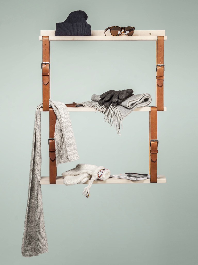 Pelle Leather belt shelf Completely harvested in the nor… Flickr