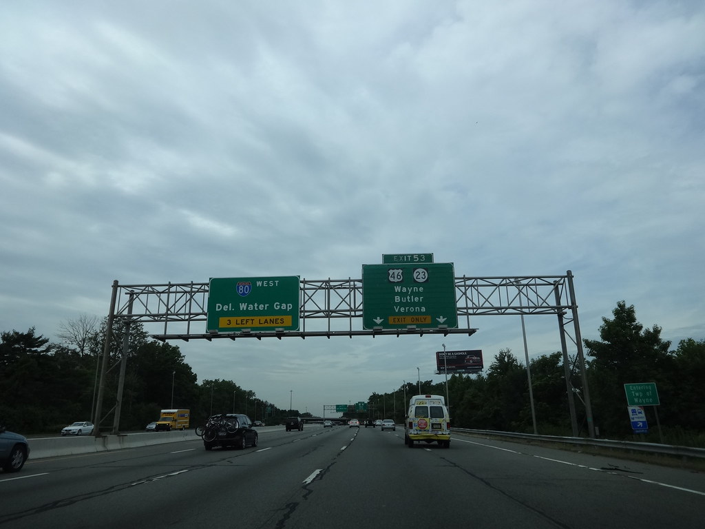 DSC07913 Interstate 80 West approaching Exit 53 U.S. 46 … Flickr