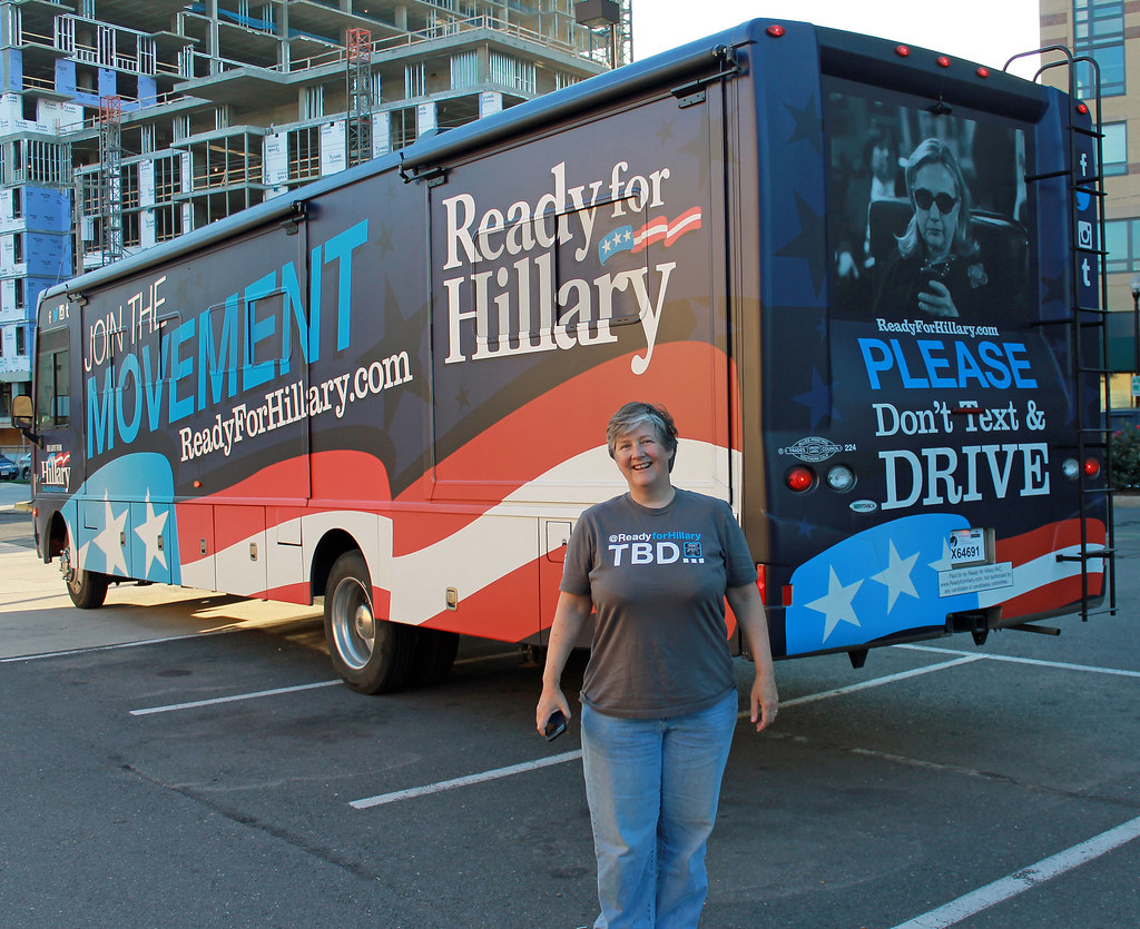 Hillary Book Signing My Turn Me and the Bus! Karen Murphy Flickr