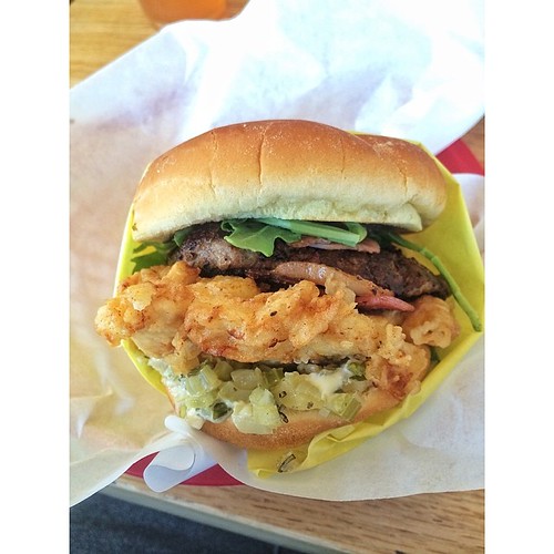 The Turducken Burger A turkey burger topped with duck pas… Flickr