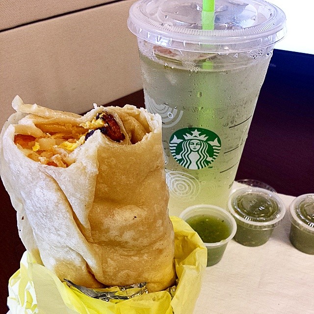 Breakfast_Burrito Mondays Starbucks Cool_Lime Salasa_… Flickr