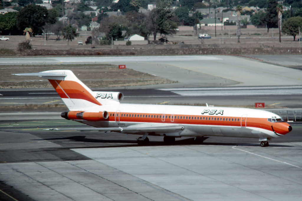 N551PS Boeing 727214 PSA Pacific Southwest Airlines Flickr