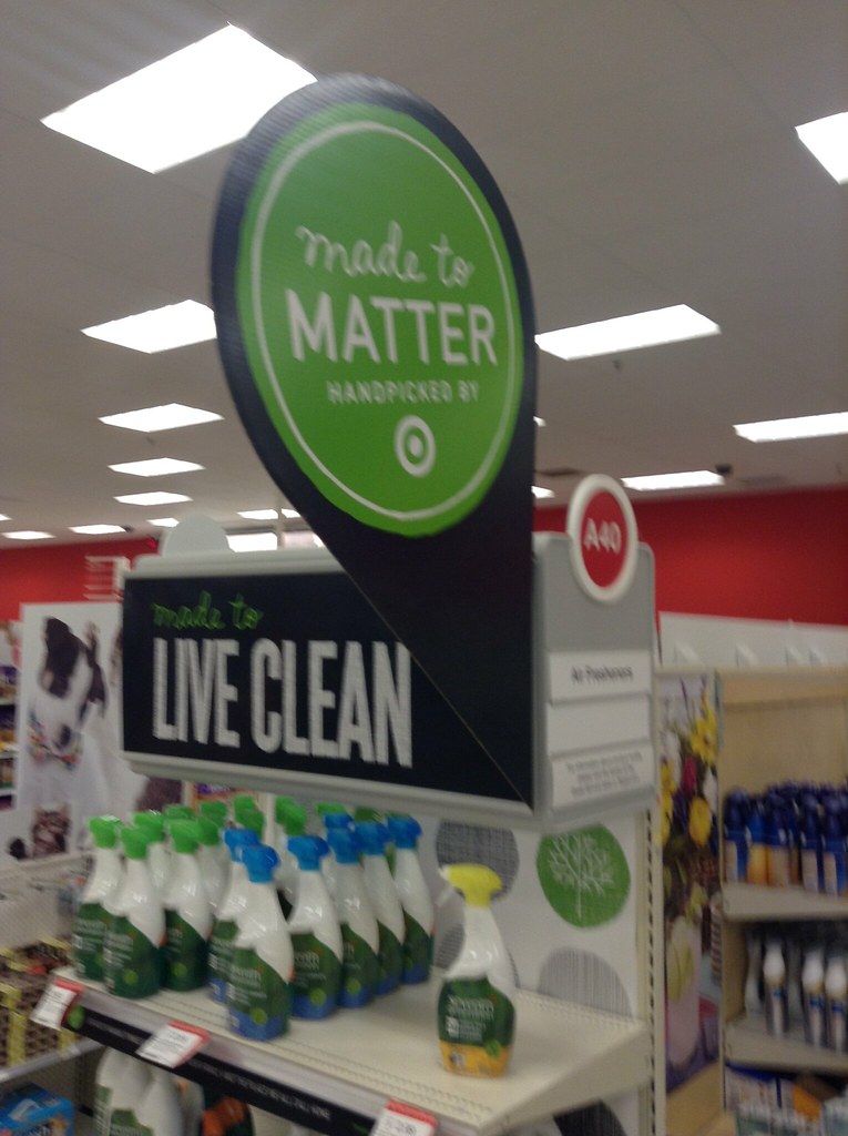 Target Live Clean line of Green Cleaning Products. Designe… Flickr