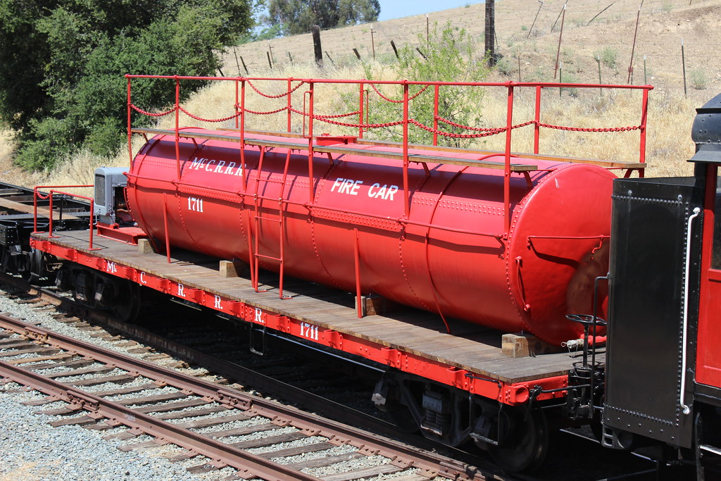 McCloud River Fire Car 1711 in Niles, CA The McCloud Rive… Flickr