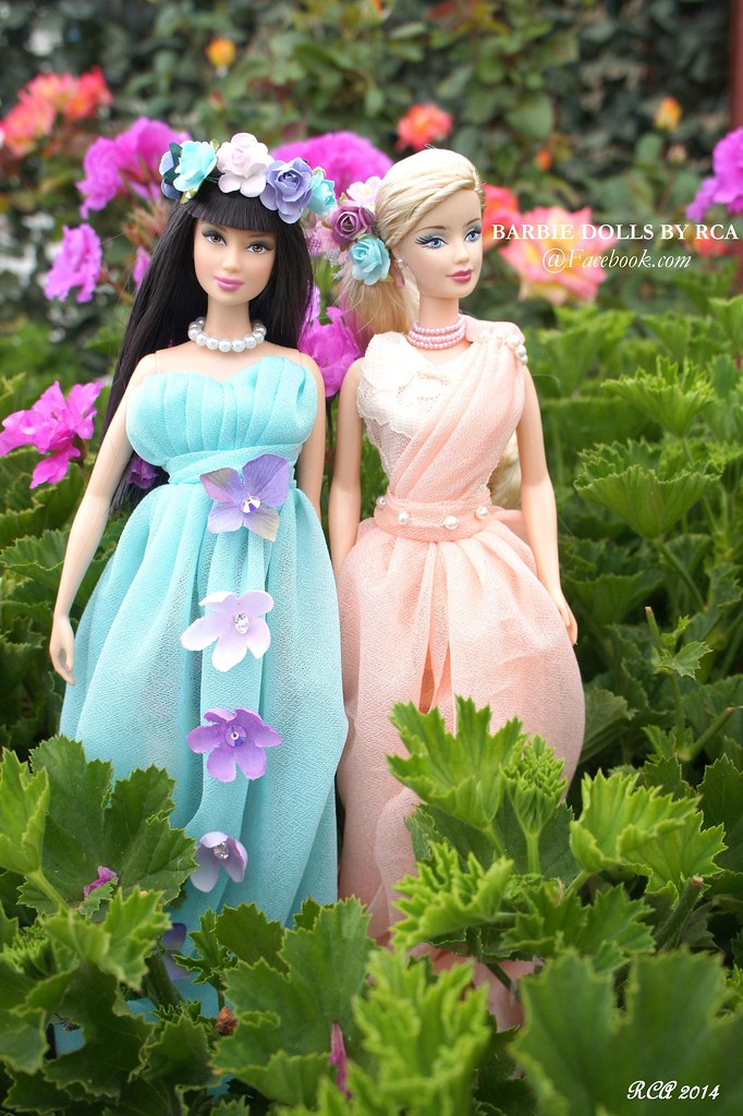 Beauties in the garden Barbie dolls by RCA Flickr