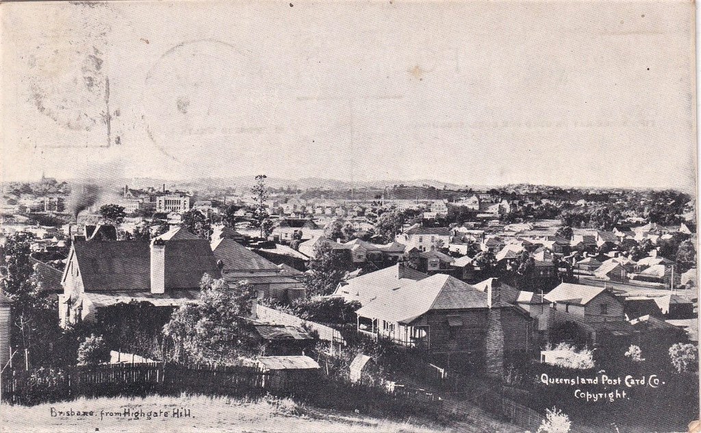 Brisbane from Highgate Hill, Qld 1905 a photo on Flickriver
