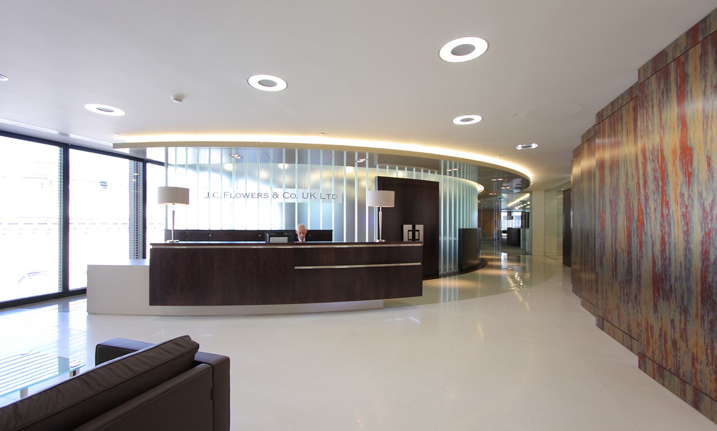 JC_Flowers_01 Reception area the J.C. Flowers & Co office K2 Space