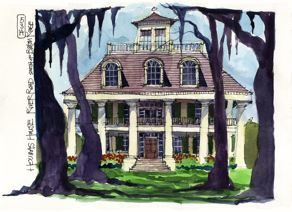 Houmas House On the Old River Road between Baton Rouge and… Flickr