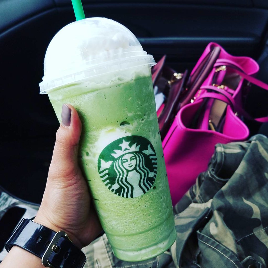 Green Tea Creme Frappuccino Starbucks venti LauraHOTMomma Flickr