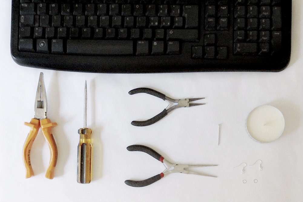 01 Computer Keyboard Earrings Le Idee della Vale Flickr