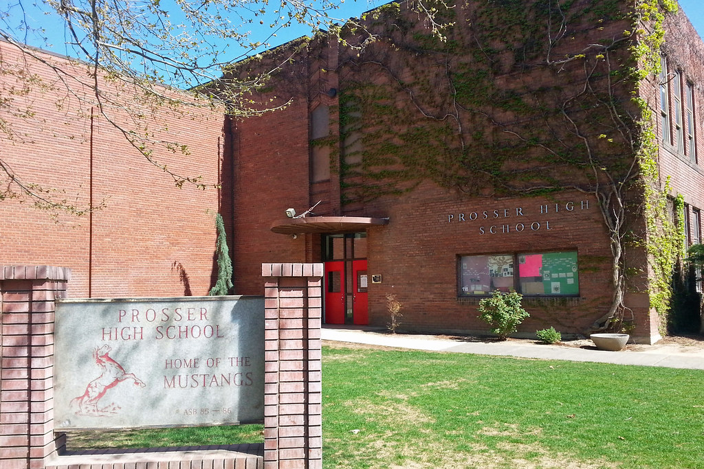 Prosser HIgh School, where my dad went Cathy Flickr