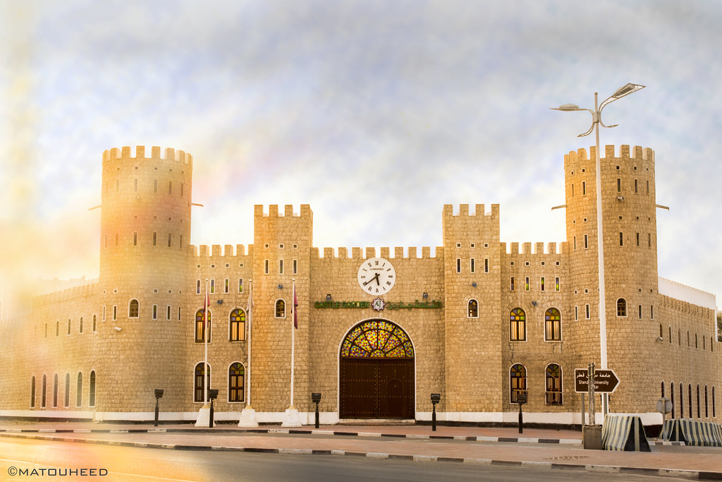 castle garden doha morning sunshin hitting the beautiful a… Flickr