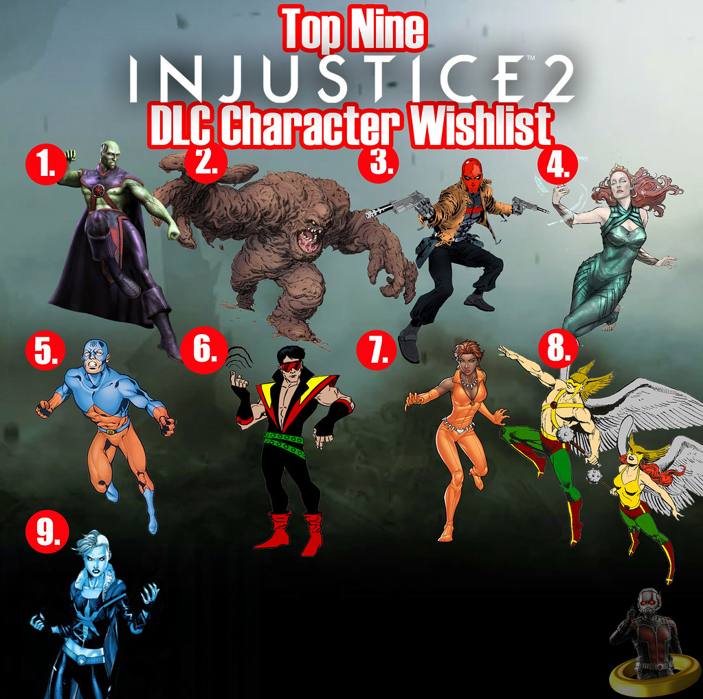 Top Nine Injustice 2 DLC Character Wishlist a photo on Flickriver