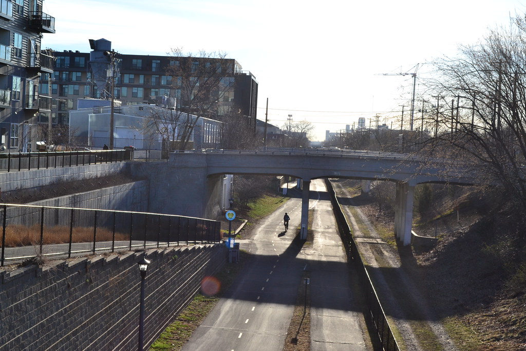 Midtown Greenway, Minneapolis Looking east from Bryant Av… Flickr