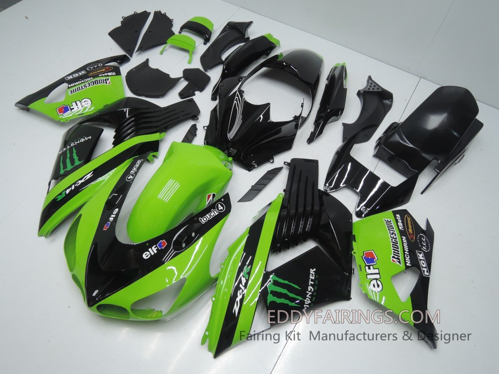 20062011 Kawasaki ZX14R Monster Motorcycle Fairing Kit (1… Flickr