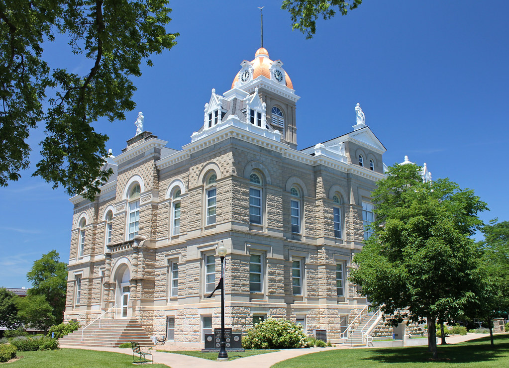 Jefferson County Courthouse Fairbury, NE Tom McLaughlin Flickr