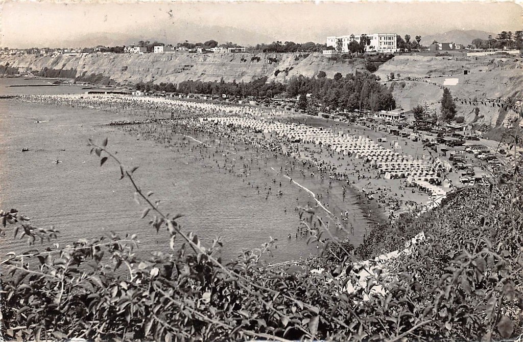 Perú, Postal, Lima, Playa Agua Dulce, Agua Dulce Playaebay… Flickr