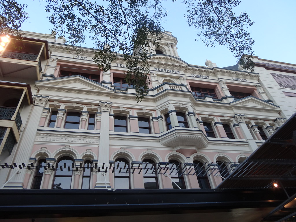 Brisbane Telegraph Newspaper building in Queen Street Mall… Flickr