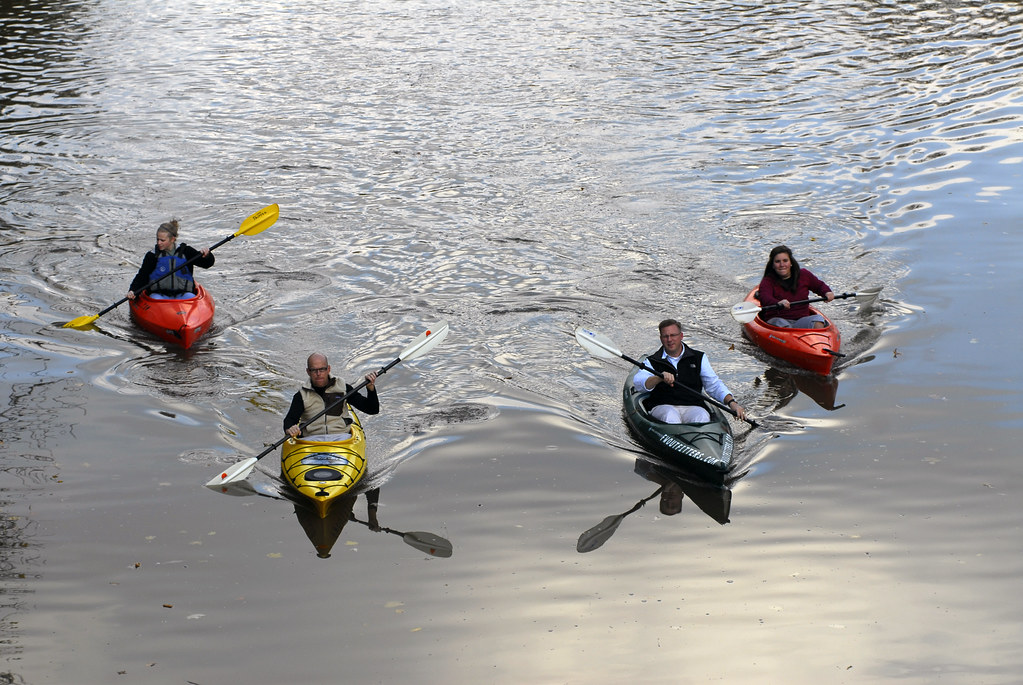 Fun on the River Rent some kayaks, canoes, or standup pad… Flickr