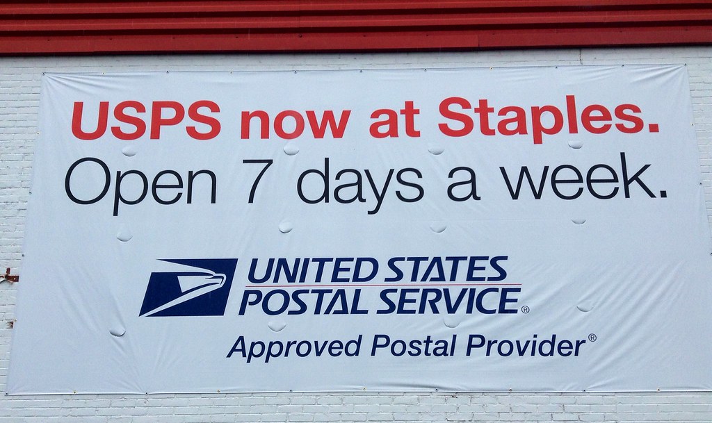 Staples Post Office USPS Mail Staples Post Office USPS Mai… Flickr